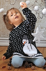  Modell 13407 Kinder-Pullover Baby Mix 