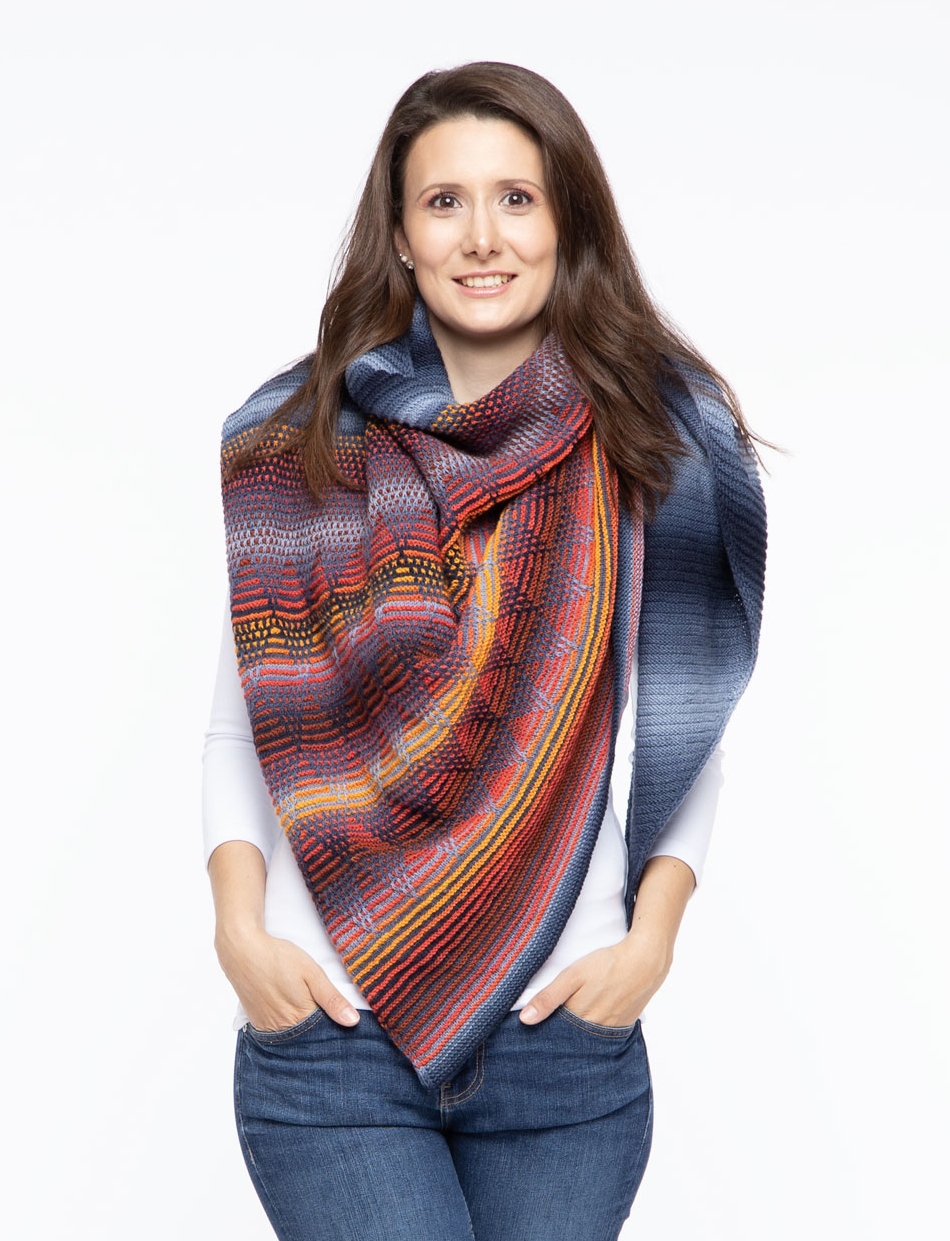  Austermann Modell 20016 Dreickstuch Step Merino 