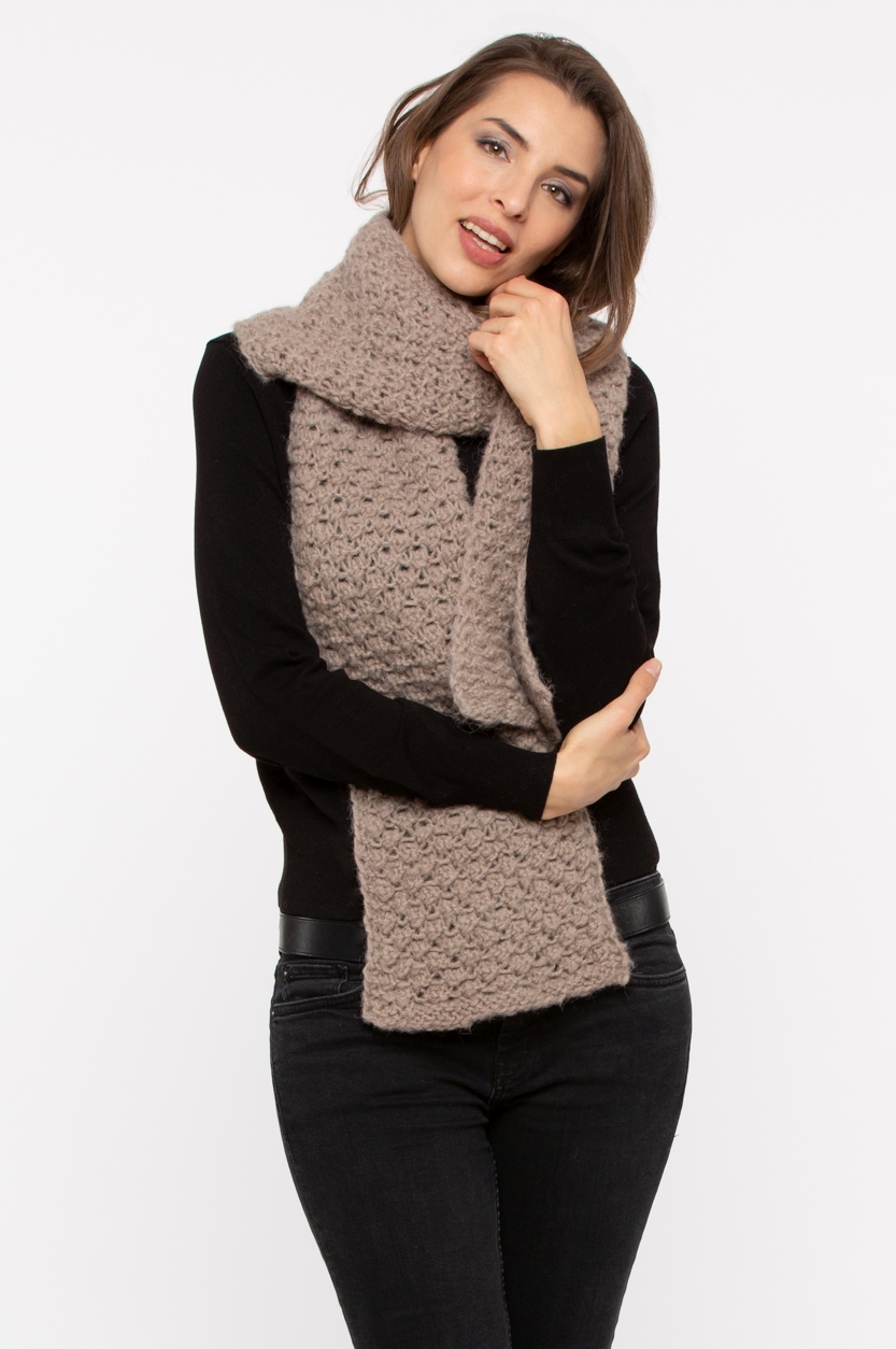  Modell 19224 Schal Alpaca Fluffy 