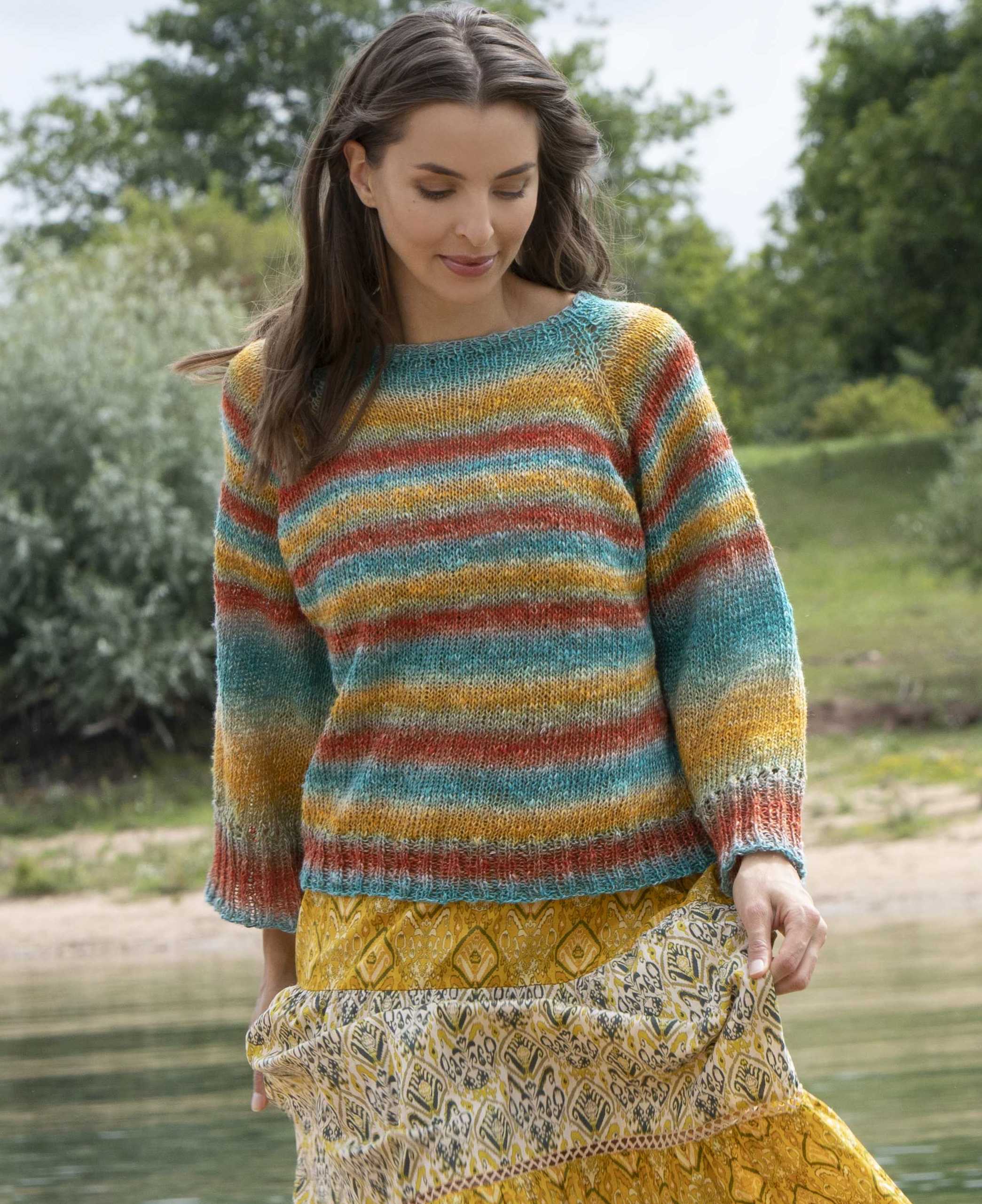  Rebecca 92 Modell 11 Pullover Coleen Linen  