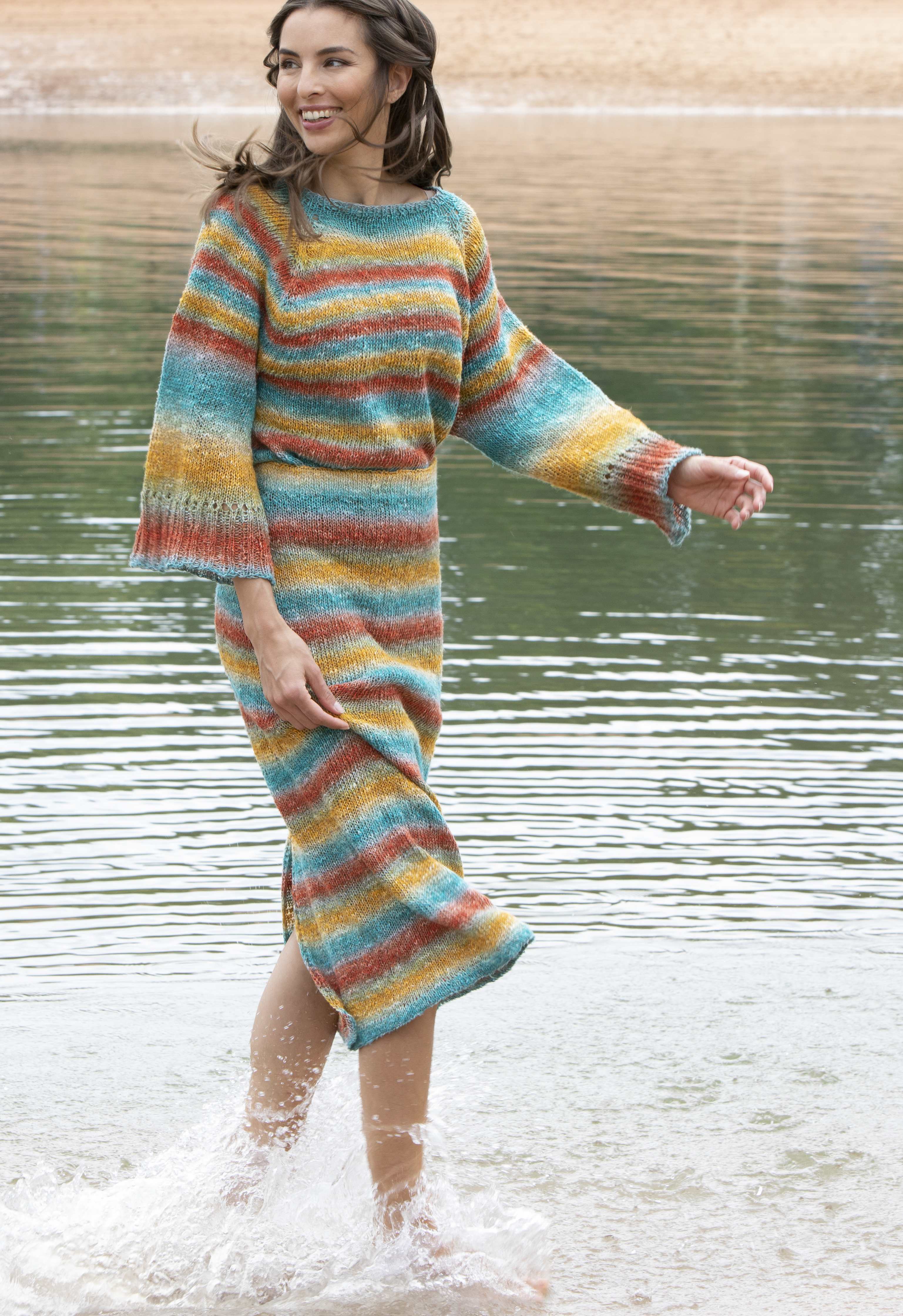  Rebecca 92 Modell 12 Rock Coleen Linen 