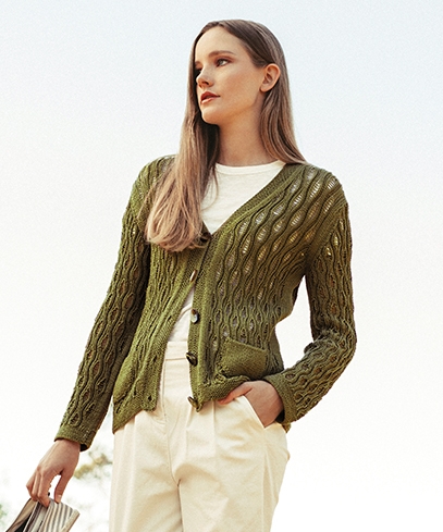  Maschenreise Limone Modell 6 Jacke 