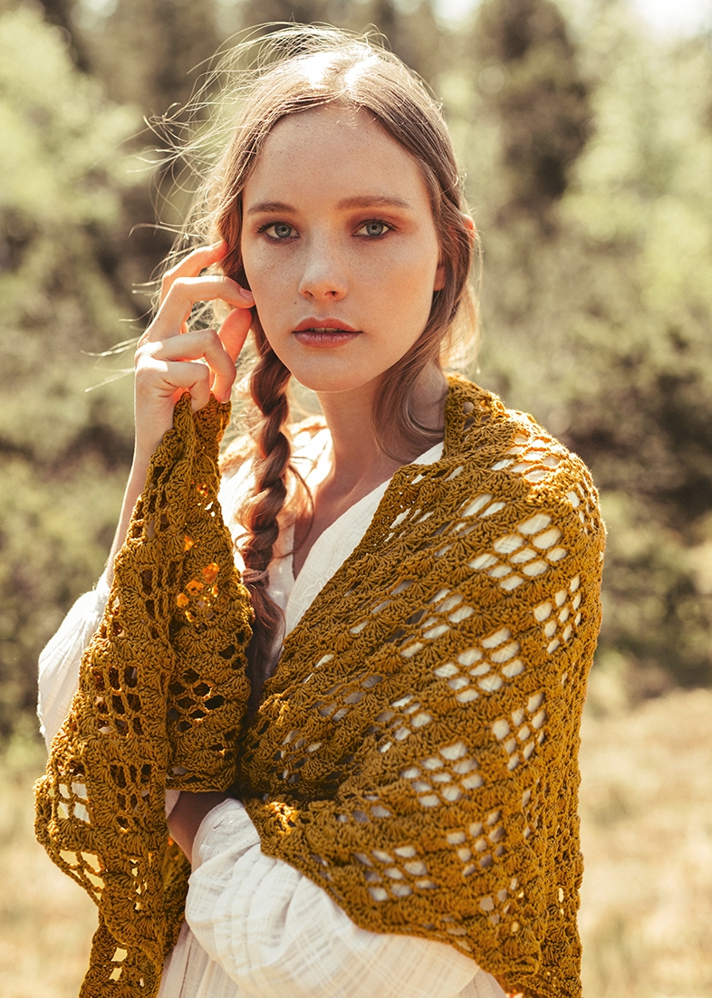  Maschenreise Limone Modell 9 Tuch 