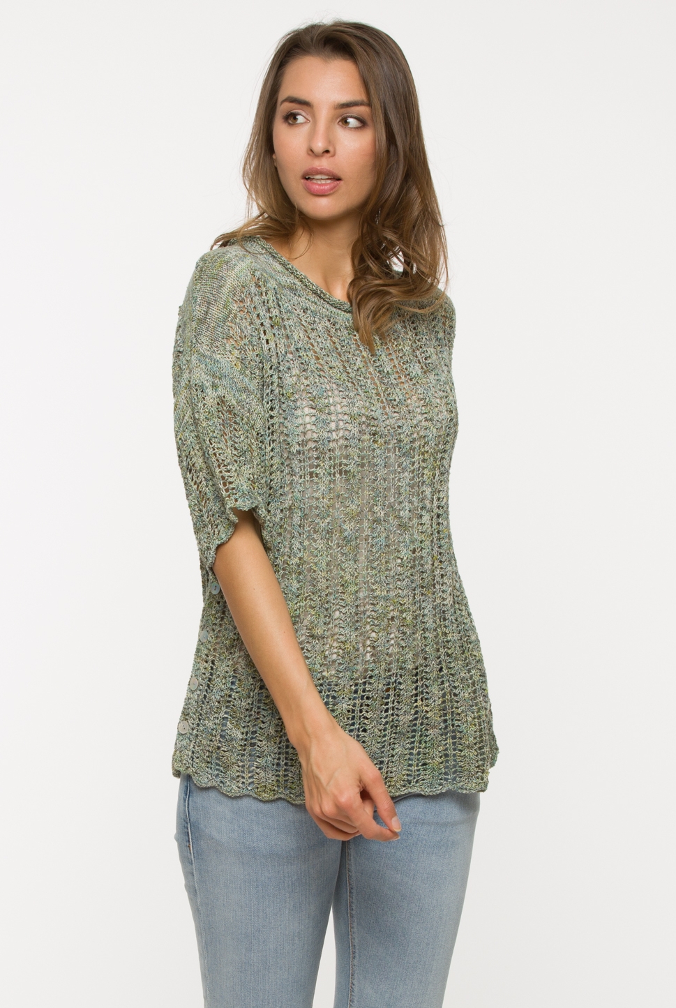  Modell 18121 Damen-Pulli Magic Silk Color 