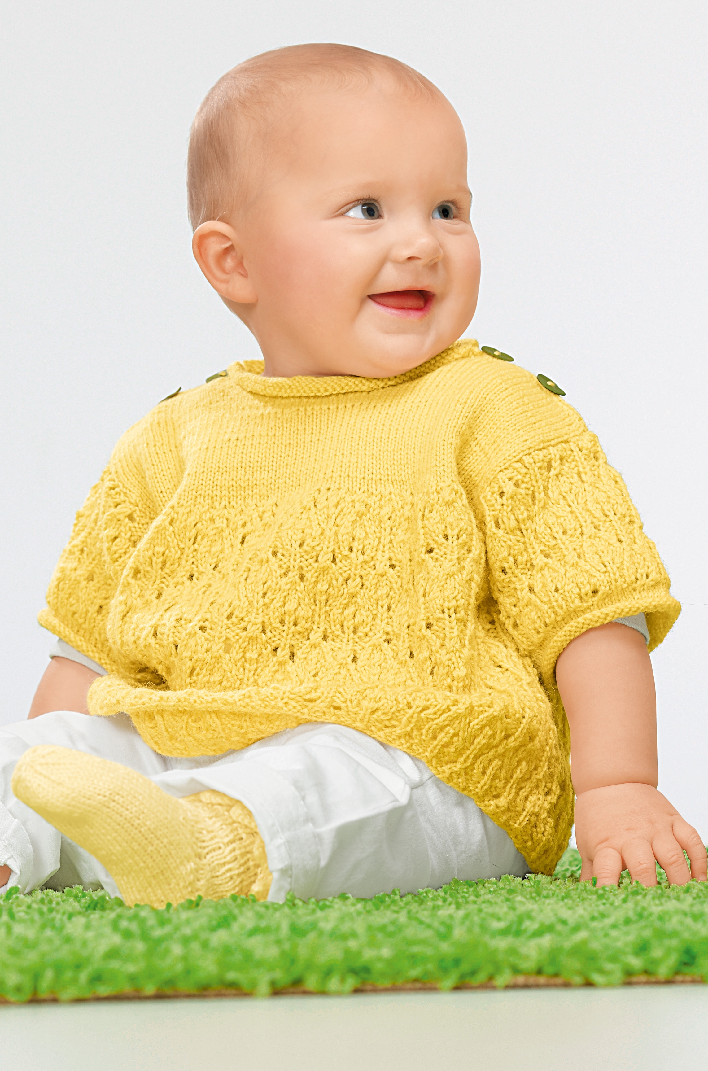  Modell 12206 Baby-Pullover Baby Merino 