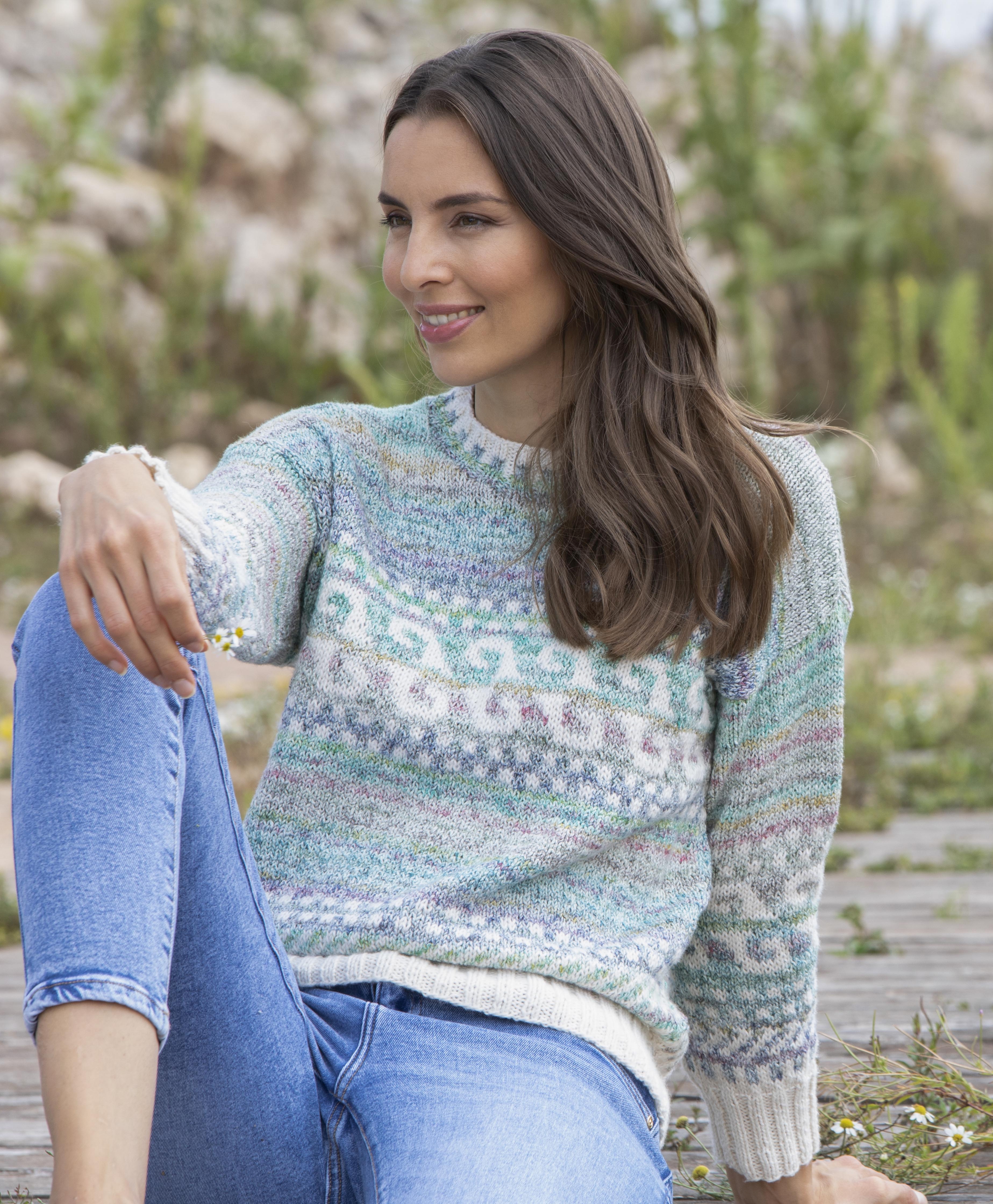  Rebecca 93 Modell 15 Pullover Playa Organic Cotton und Ecopure 