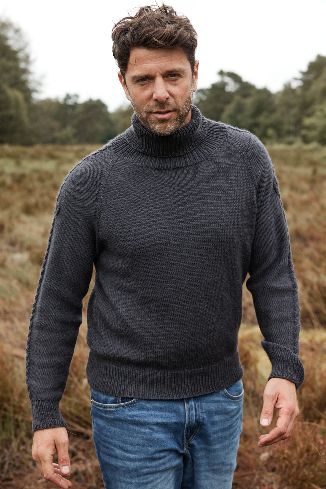  Rebecca 95 Modell 5 Herren-Pullover Merino 120 