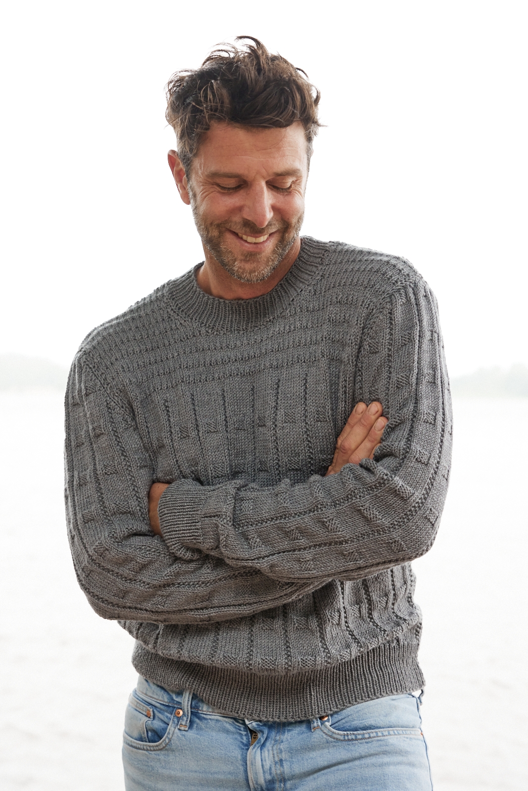  Rebecca 95 Modell 20 Herren-Pullover Merino 120 