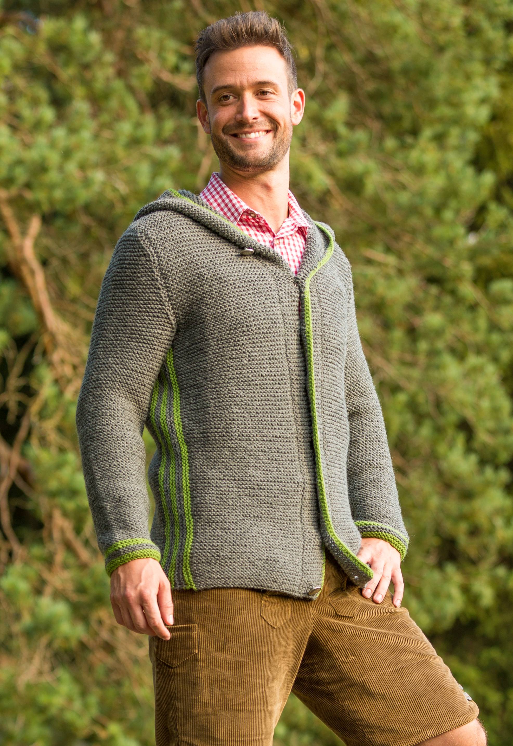  Maschenreise Trachten Modell 8 Herren-Janker Zimba Fix 