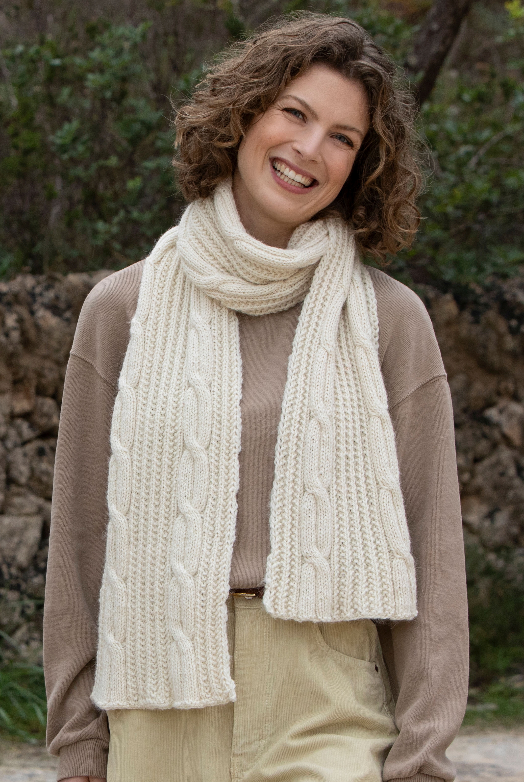  Rebecca 98 Modell 5 Schal Inca Nature 