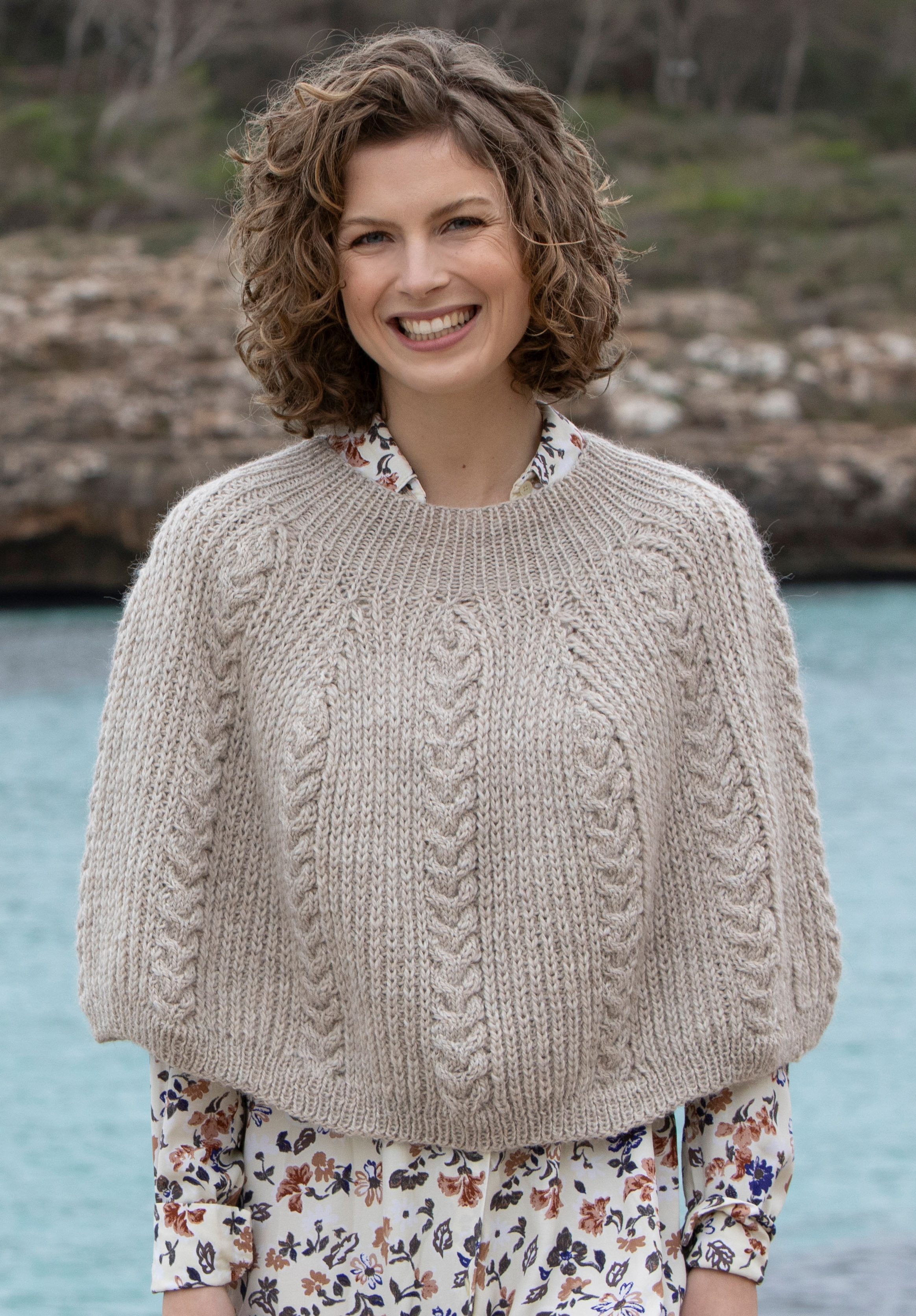  Rebecca 98 Modell 13 Poncho Inca Nature 