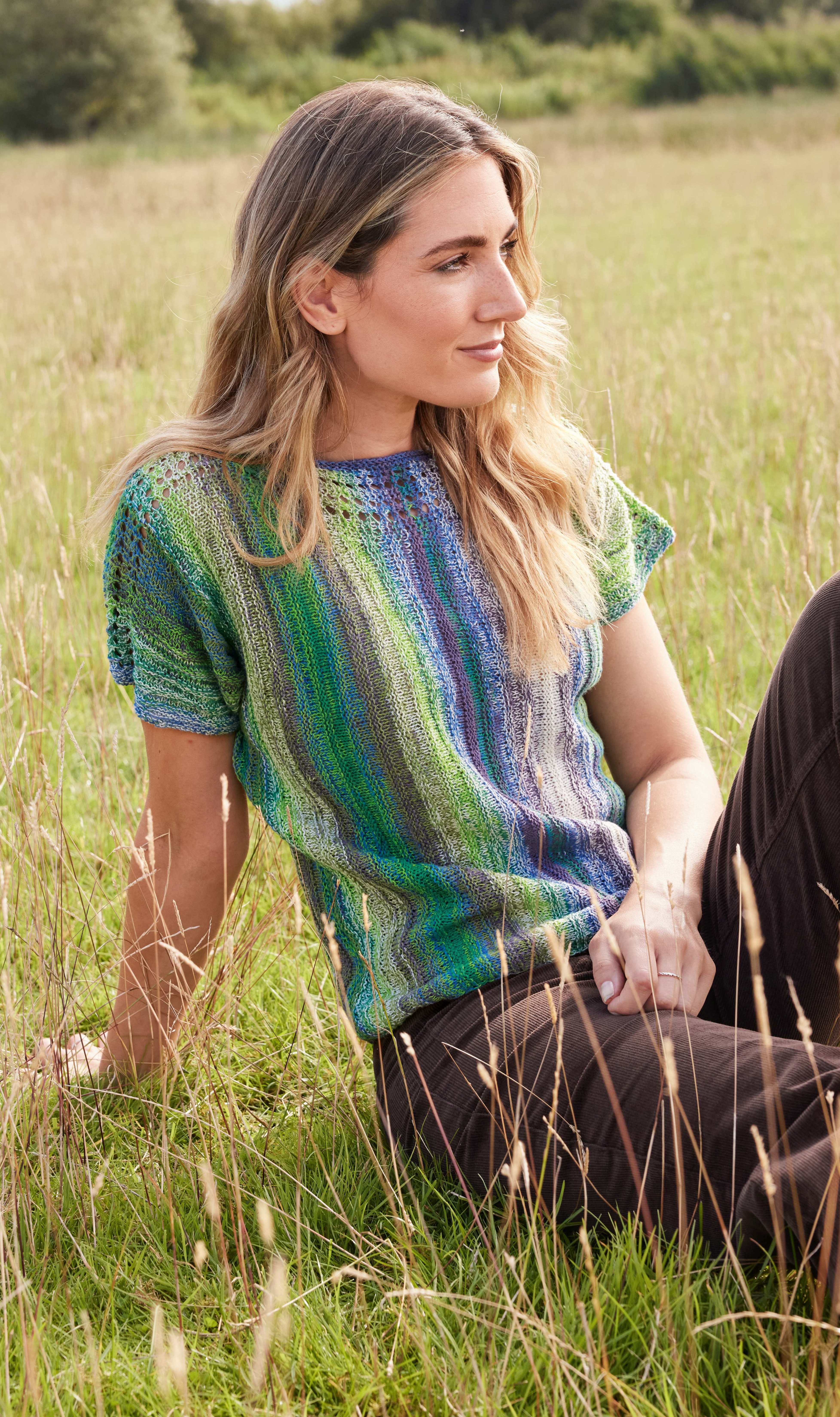  Rebecca 1-26 Modell 23 Pullover Linen Love 