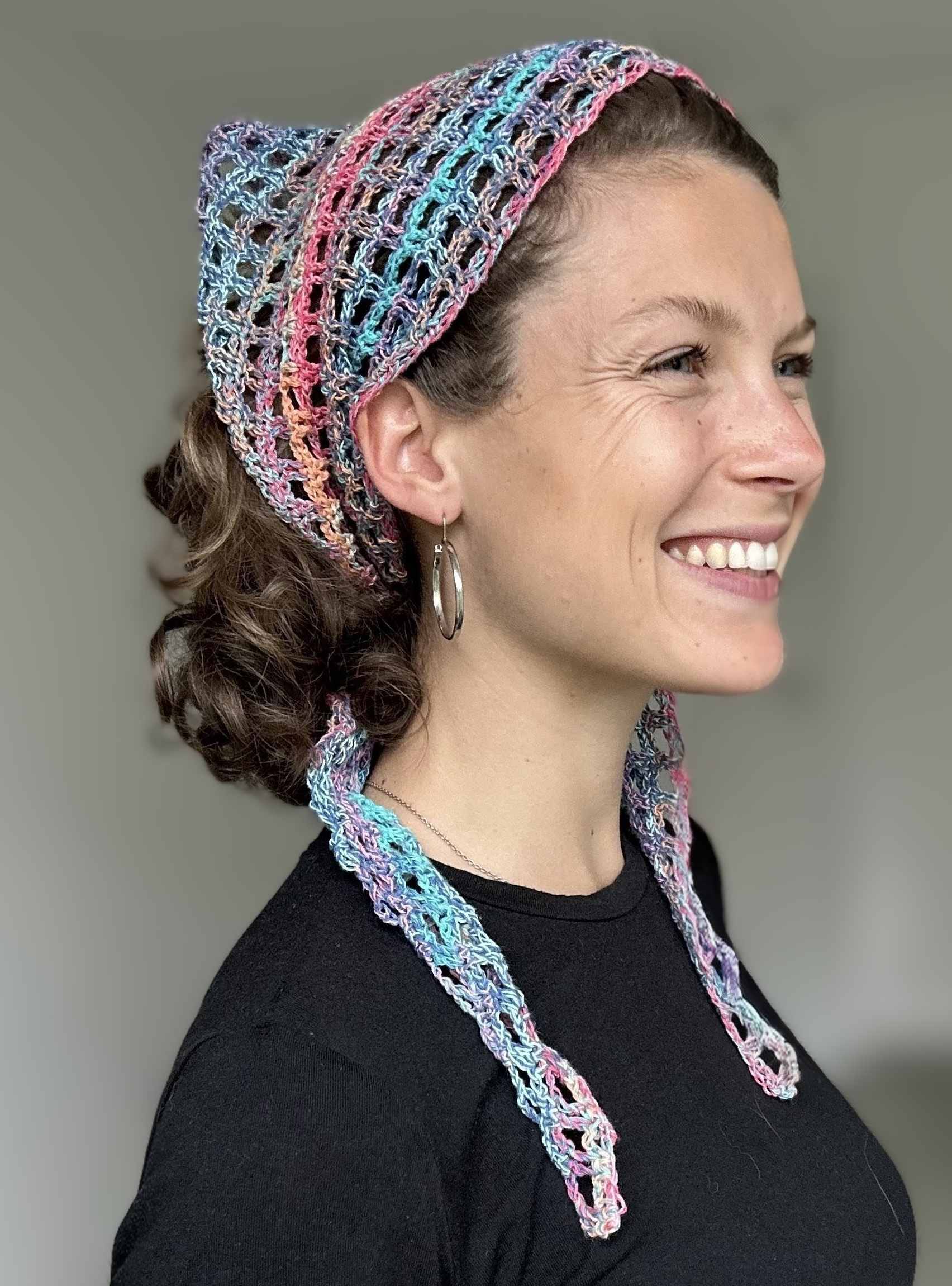  Modell 26024 Kopftuch Linen Love - Einzelanleitung 