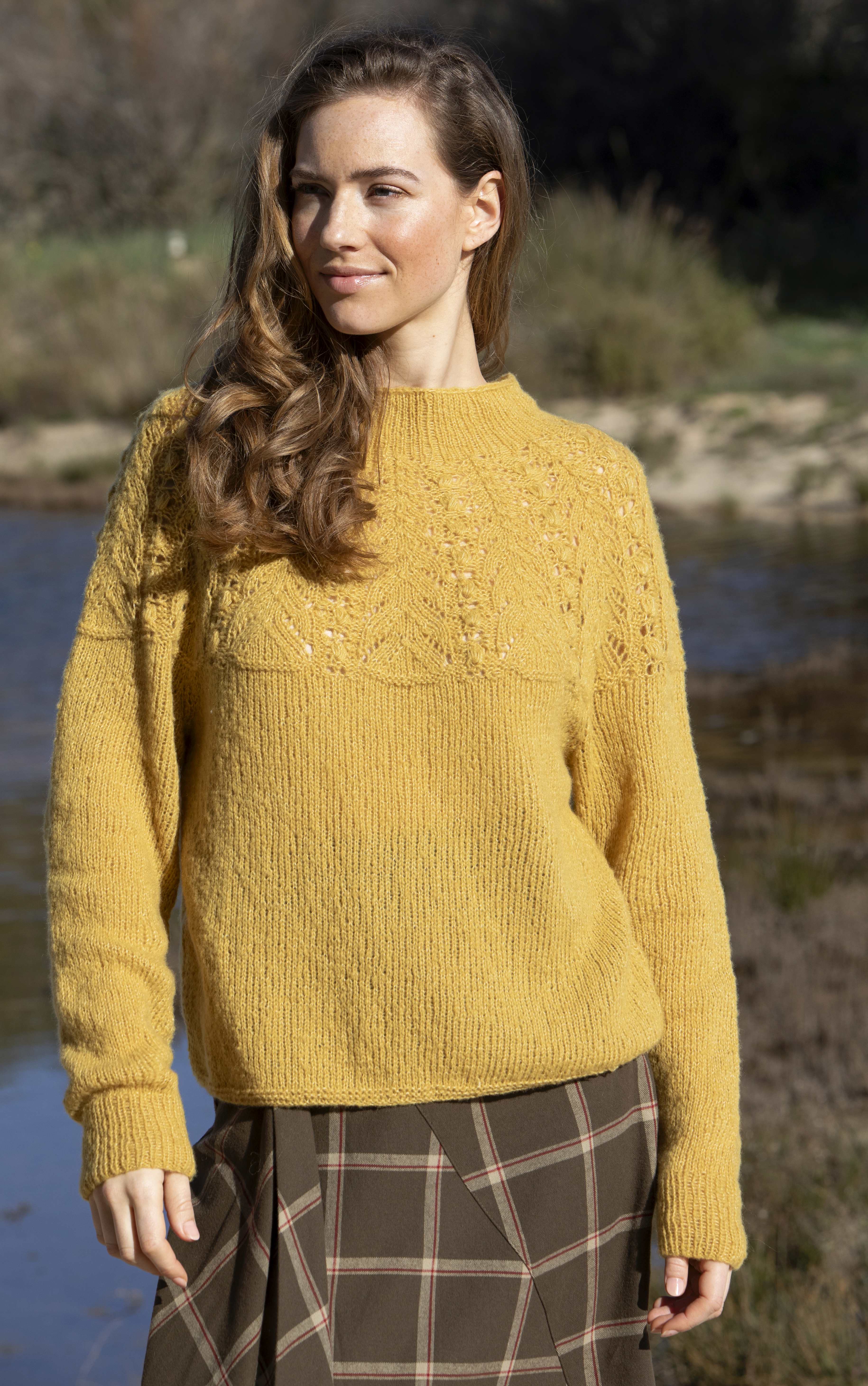 Rebecca 3-26 Modell 1 Pullover Cashmere Lace 
