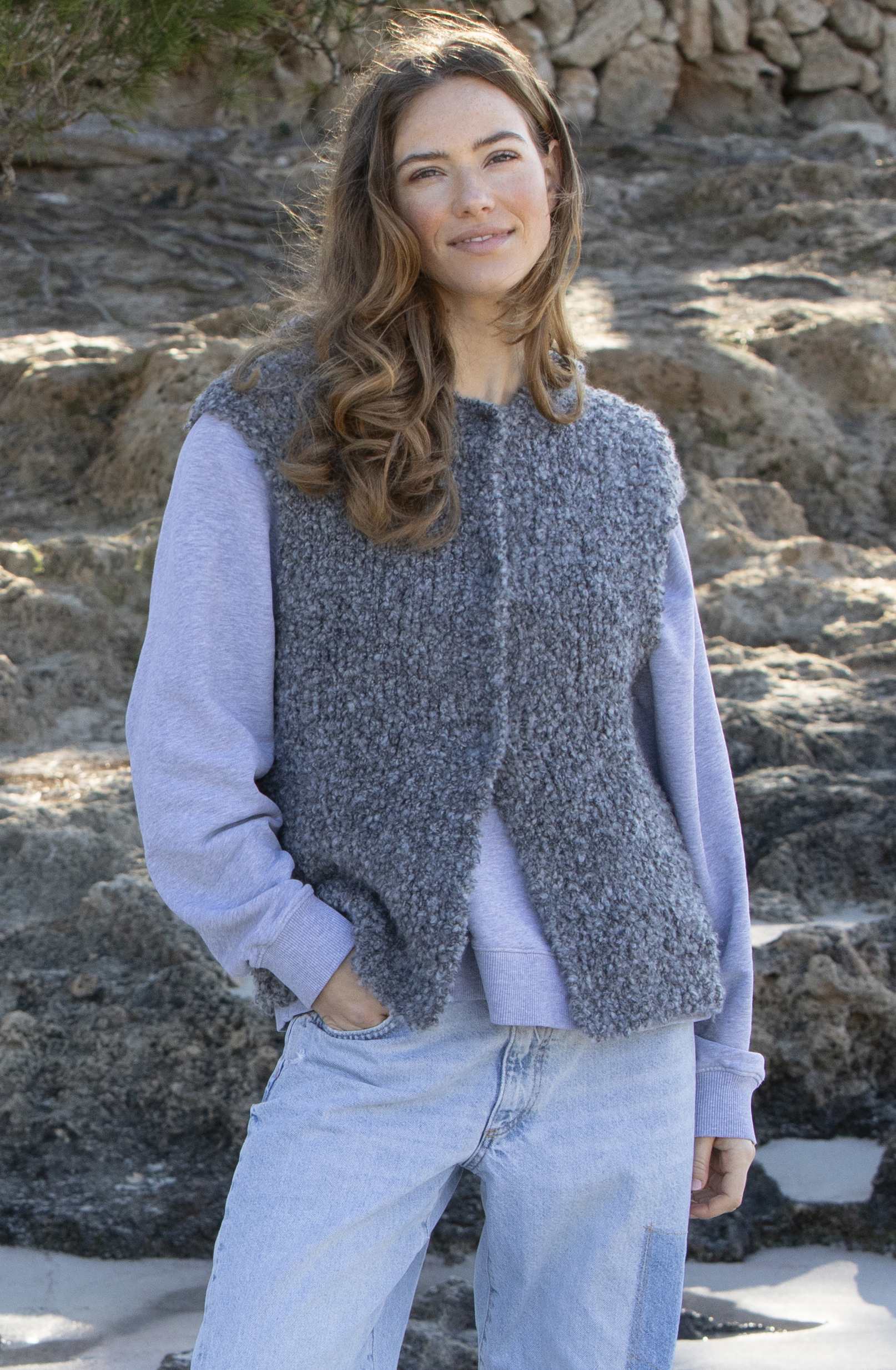  Rebecca 3-26 Modell 22 Kapuzenweste Cocoon 