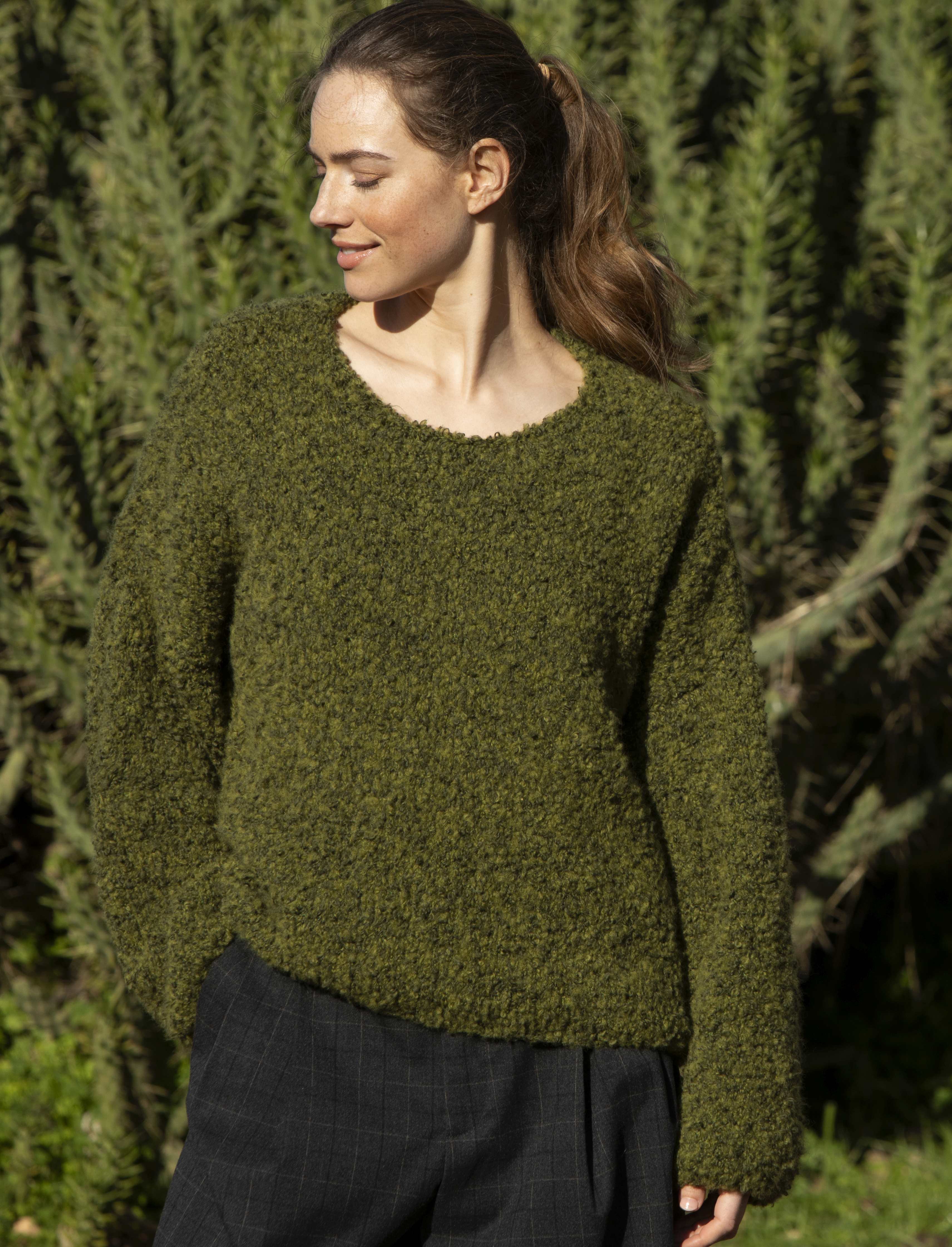  Rebecca 3-26 Modell 21 Pullover Cocoon 